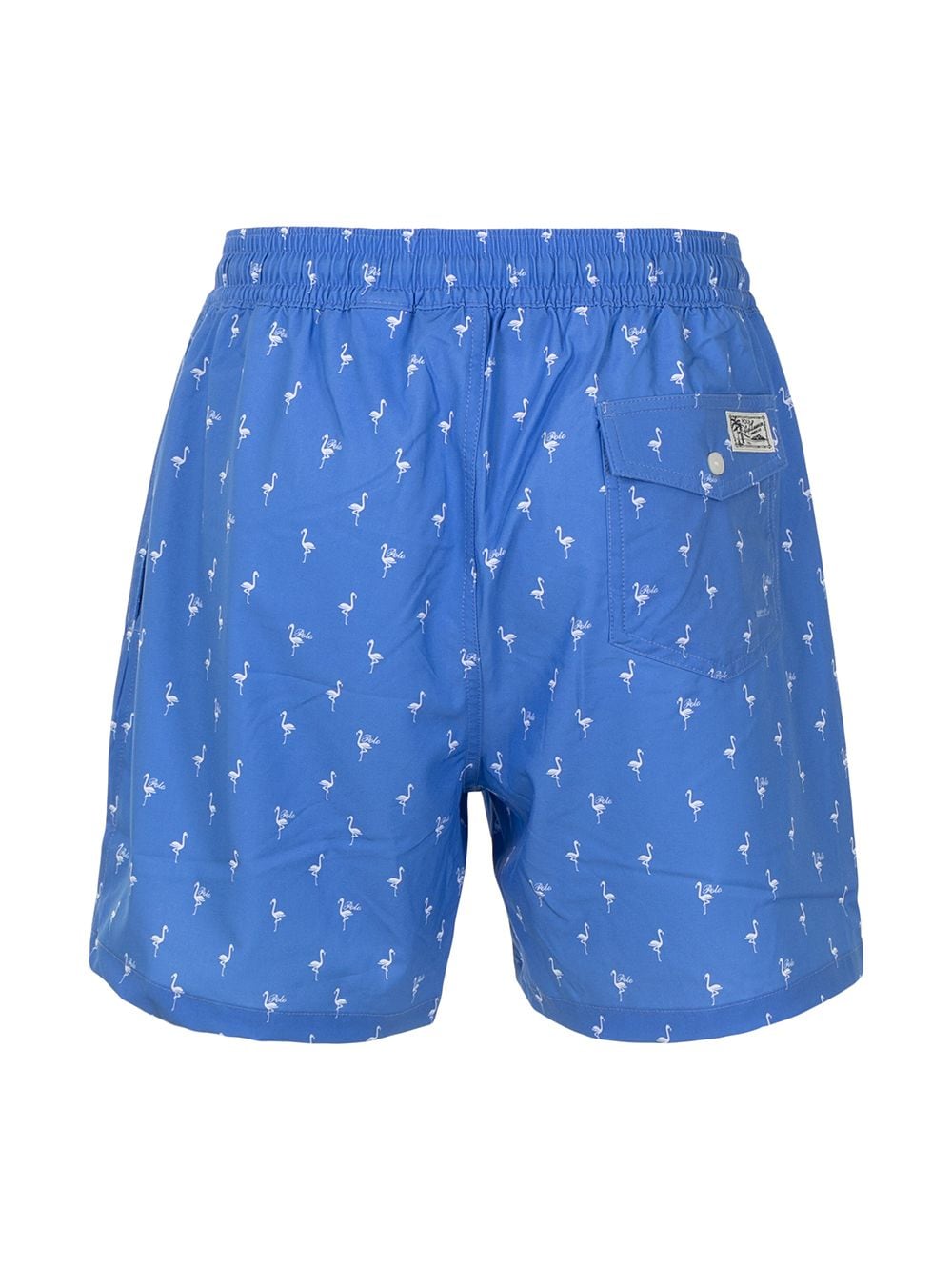 Shop Polo Ralph Lauren flamingo-print swim shorts with Express Delivery -  FARFETCH