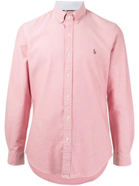 Polo Ralph Lauren embroidered-design long-sleeve shirt