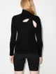 Dion Lee hybrid cut-out jumper