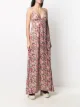 M Missoni mushroom-print maxi dress