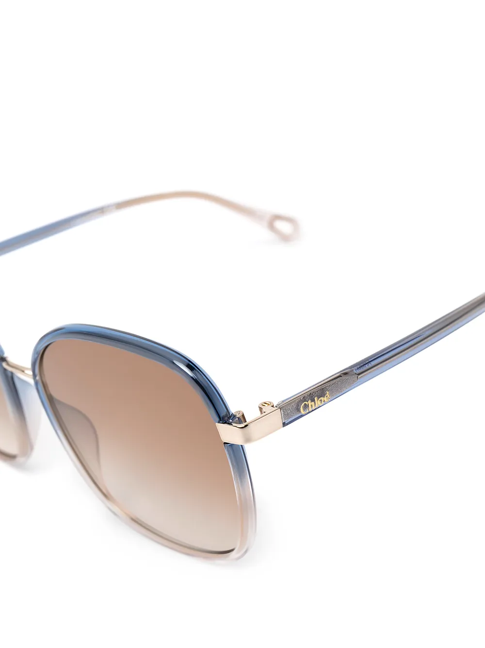  Chloé Eyewear Oversized Sunglasses - Grey 