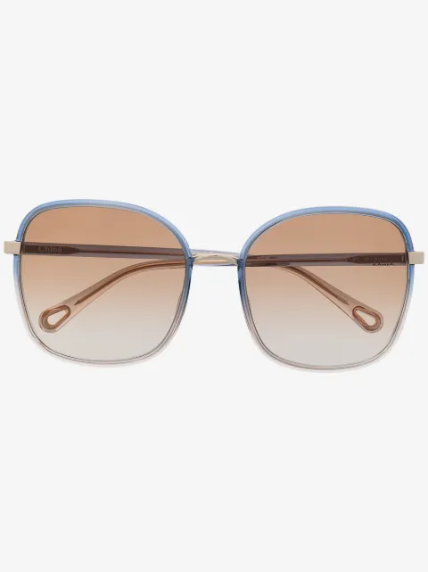 Chloé Eyewear 오버사이즈 선글라스