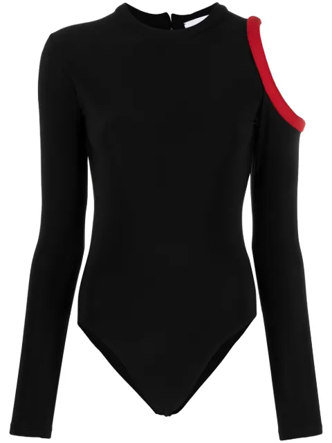 Atu Body Couture body con aberturas