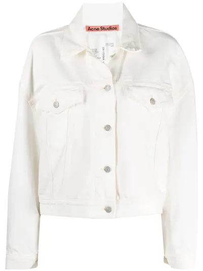 cropped denim jacket | Acne Studios 