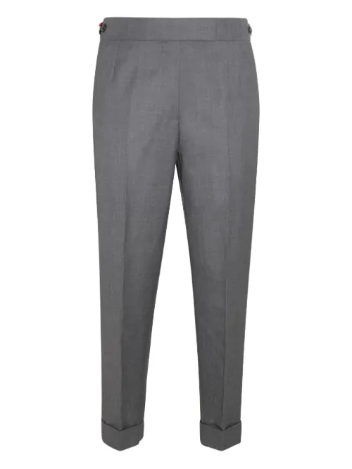 Pantalon court à 4 bandes signature - Thom Browne - Modalova