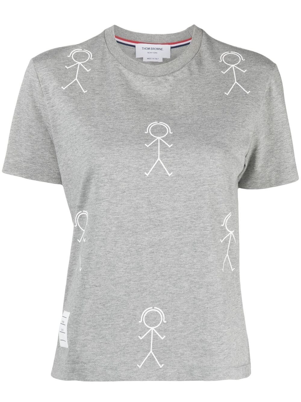 

Thom Browne playera Mrs Thom - Gris