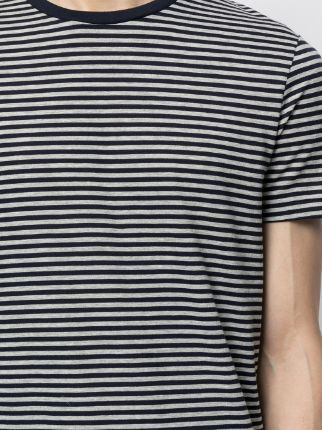 stripe short-sleeve T-shirt展示图