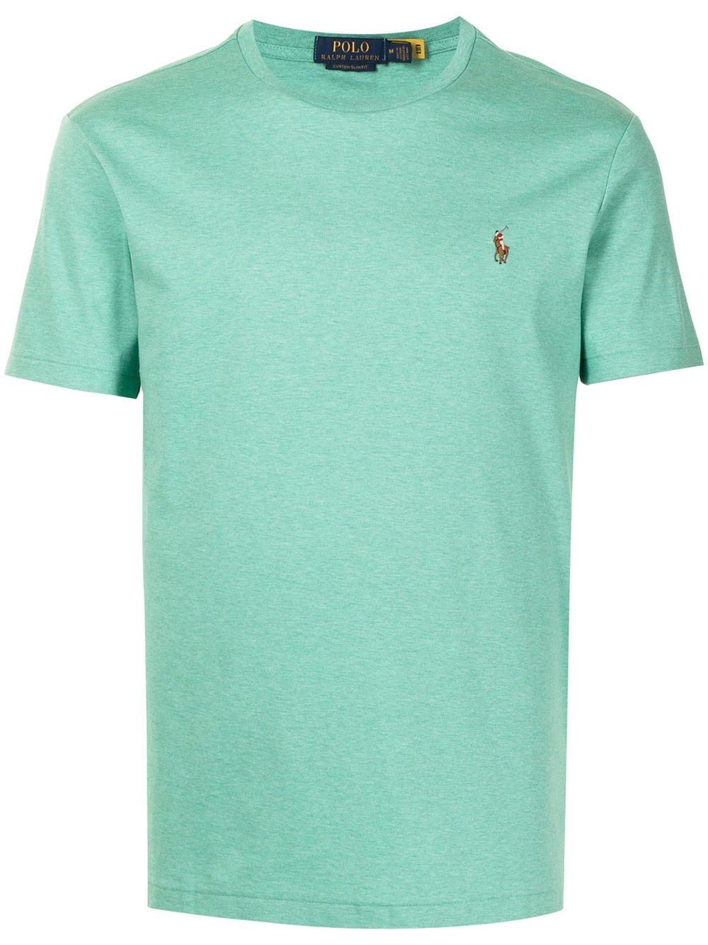 Polo Ralph Lauren Embroidered-design Short-sleeve T-shirt In Green