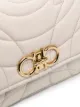 Salvatore Ferragamo Gancini quilted leather shoulder bag