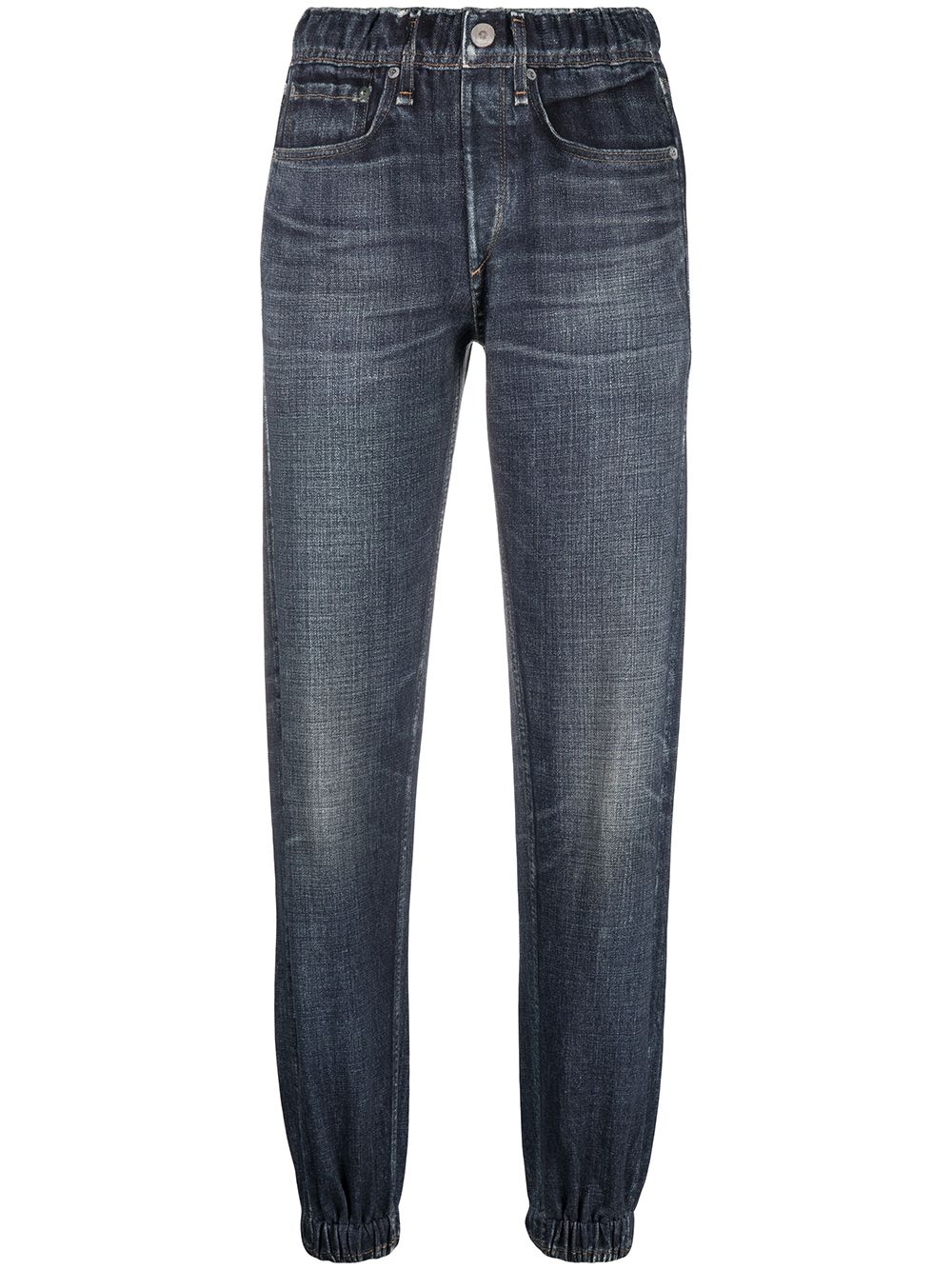 

rag & bone high-rise tapered-leg jeans - Blue