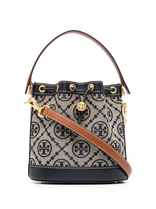 Tory burch best sale monogram bucket bag