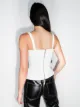 Dion Lee panelled scoop neck top