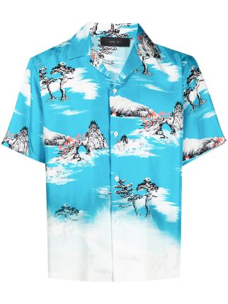 AMIRI botanical-print Hawaiian Shirt - Farfetch