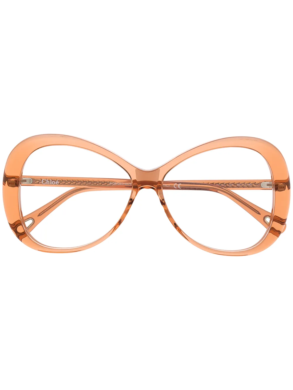 фото Chloé eyewear массивные очки