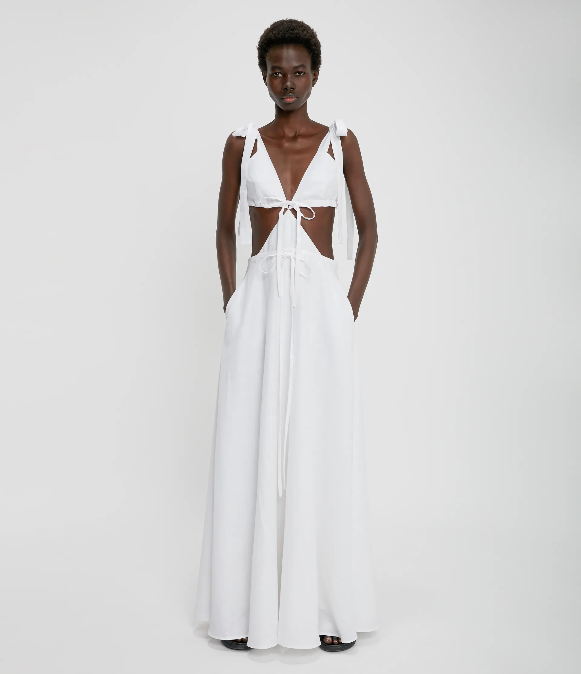 Christopher Kane Bridal: Cut-Out Linen
