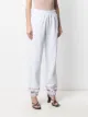 Chiara Ferragni embroidered edge track pants