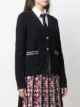 Thom Browne RWB-stripe cardigan