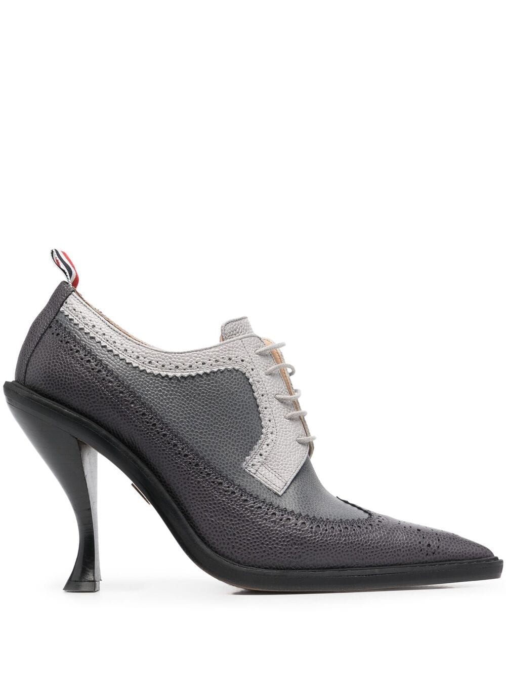 pointed brogue pumps