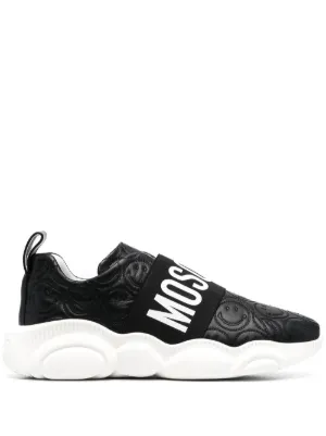 moschino platform trainers