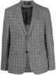Image 1 of Z Zegna checked single-breasted wool blazer