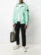 Image 2 of Stone Island logo patch hooded jacket