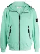 Image 1 of Stone Island logo patch hooded jacket