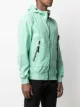 Stone Island logo patch hooded jacket