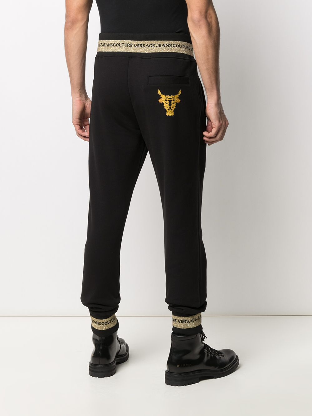 фото Versace jeans couture спортивные брюки с логотипом