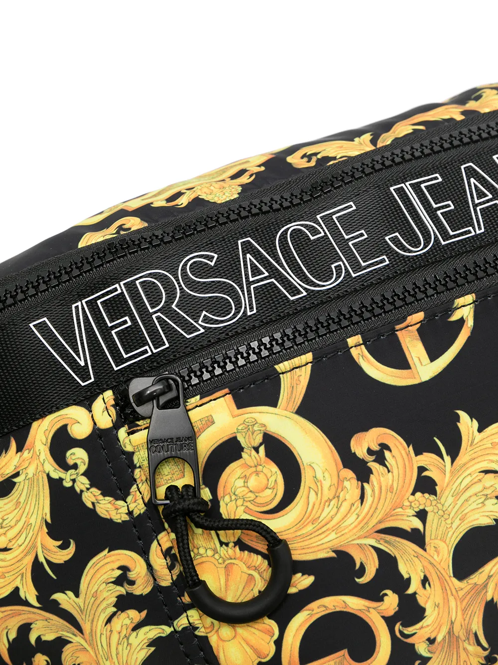 фото Versace jeans couture поясная сумка с принтом baroque