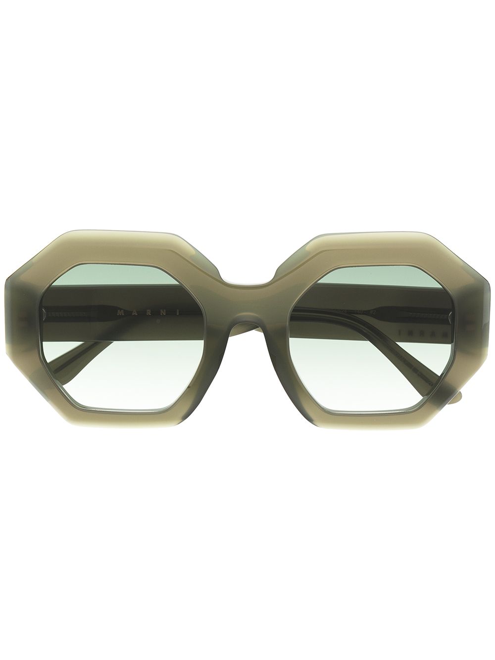 фото Marni eyewear солнцезащитные очки с эффектом градиента