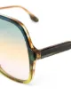 Victoria Beckham Eyewear gradient-frame oversized square sunglasses