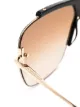 Victoria Beckham Eyewear oversized aviator-frame sunglasses