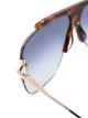Victoria Beckham Eyewear tortoiseshell-effect aviator-frame sunglasses