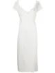 Imagem 1 de Jacquemus Vestido midi com bordado inglês