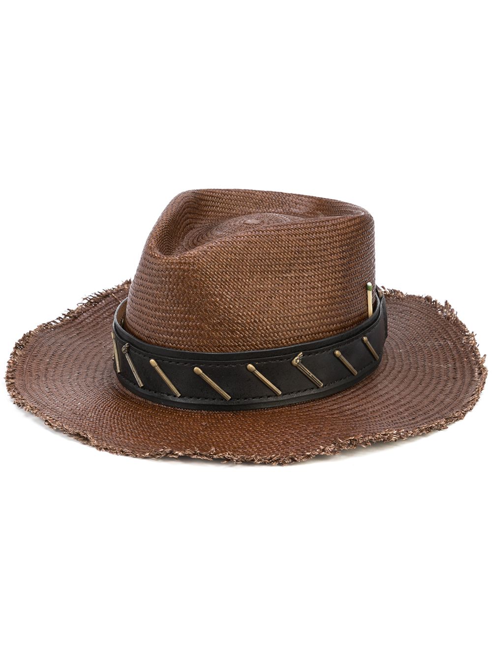 фото Nick fouquet match-motif straw hat