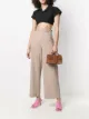 Imagem 2 de Jacquemus Blusa cropped com mangas curtas