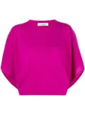 Valentino Garavani kimono-style knitted jumper - Pink