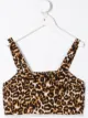 Image 2 of Caffe' D'orzo leopard print cropped top