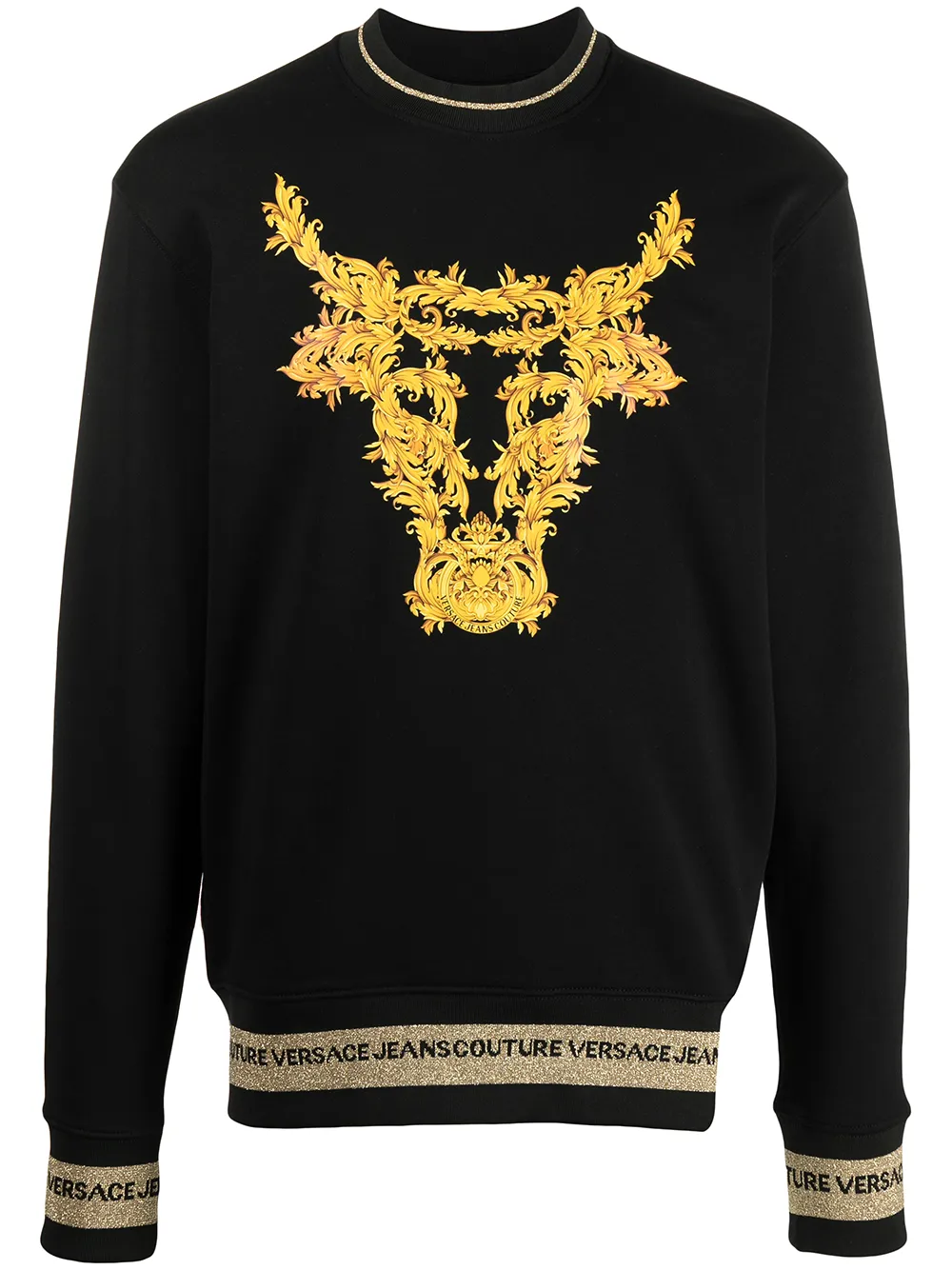 фото Versace jeans couture толстовка с принтом baroque