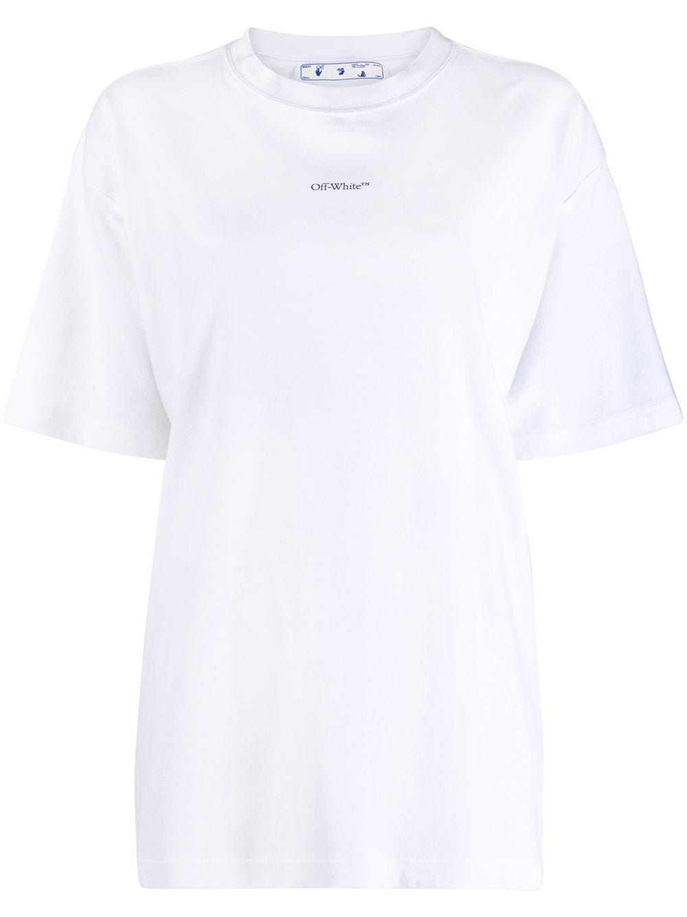 фото Off-white футболка с графичным принтом