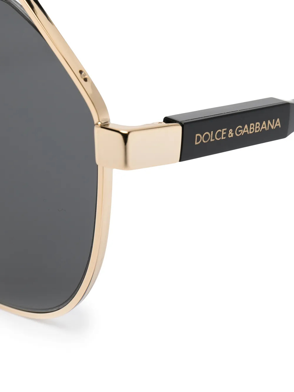 фото Dolce & gabbana eyewear солнцезащитные очки-авиаторы dg2266