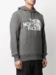 The North Face logo print hoodie