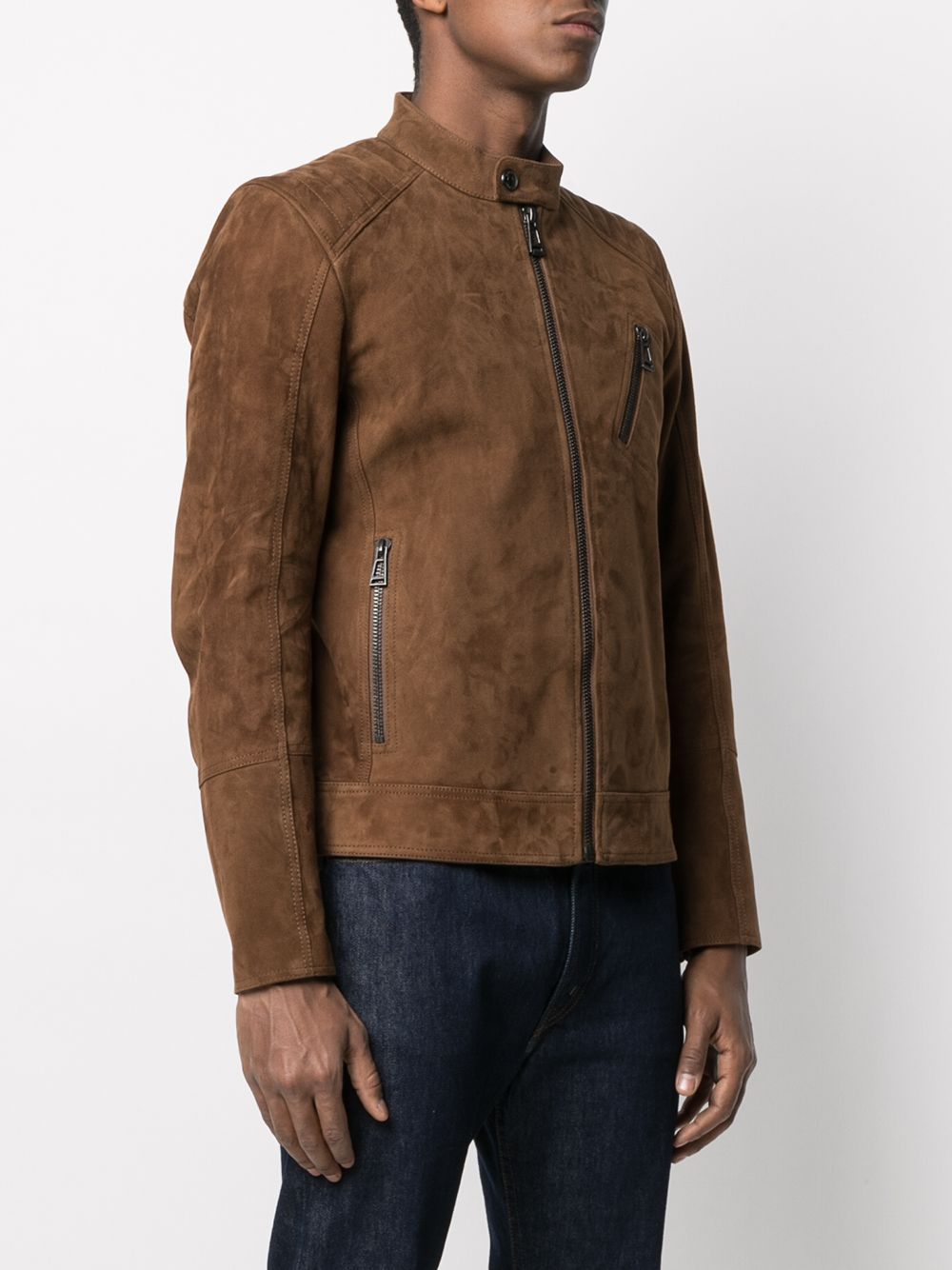 фото Belstaff suede leather jacket