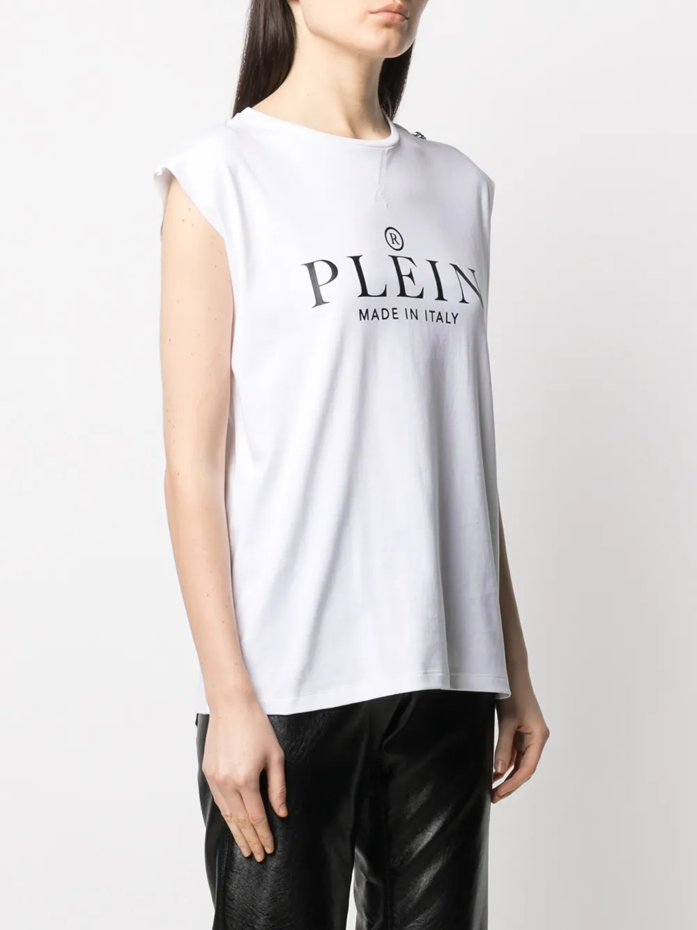 фото Philipp plein футболка iconic с логотипом