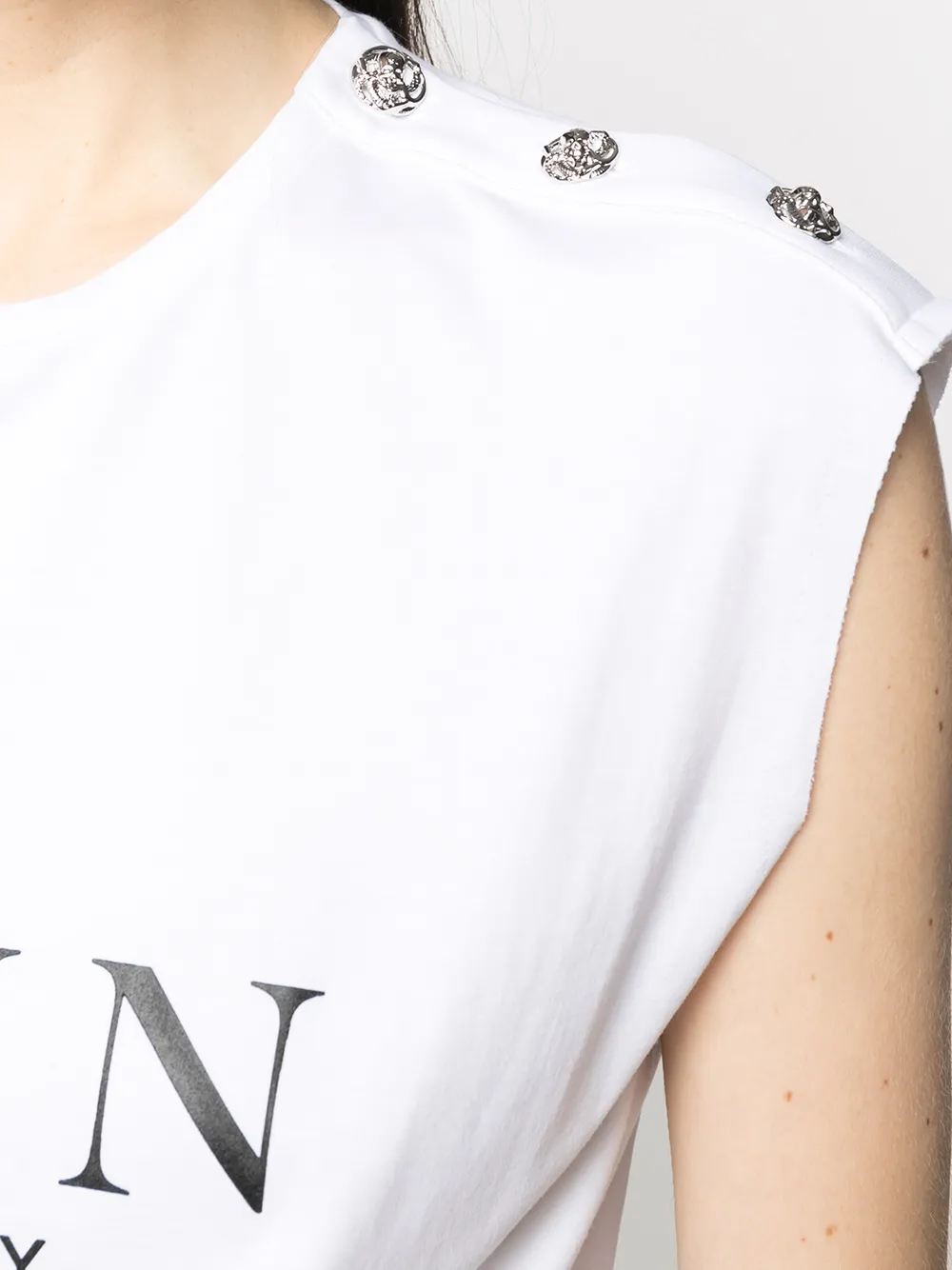 фото Philipp plein футболка iconic с логотипом