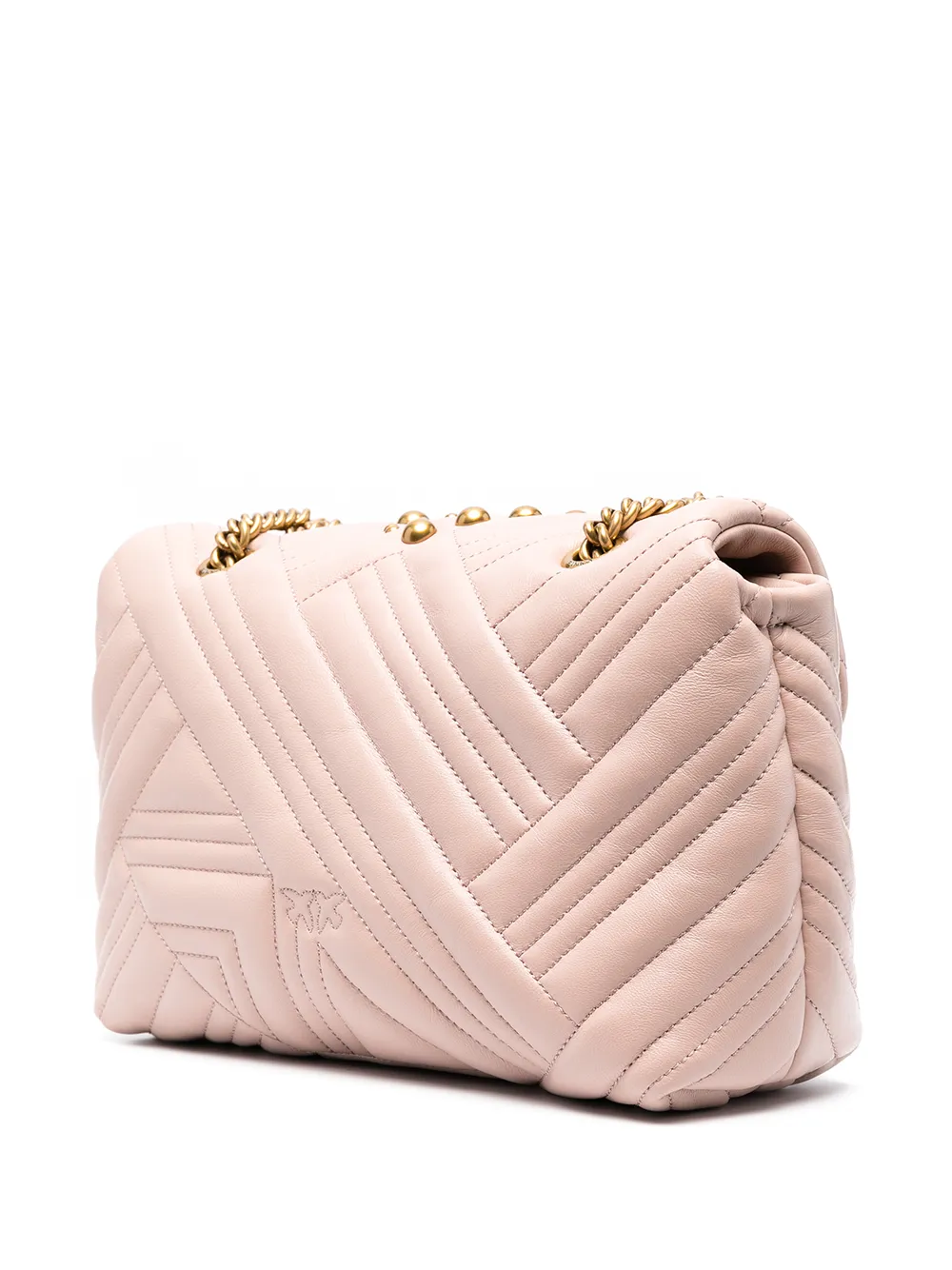 фото Pinko сумка на плечо love с заклепками