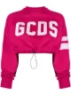 Image 1 of Gcds cropped logo-appliqué T-shirt