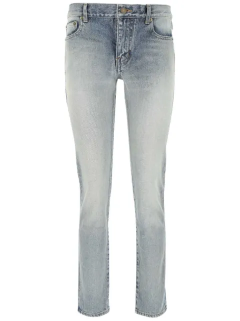 Saint Laurent mid-rise straight-leg jeans