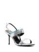 Image 2 of Pierre Hardy metallic-tone heeled sandals