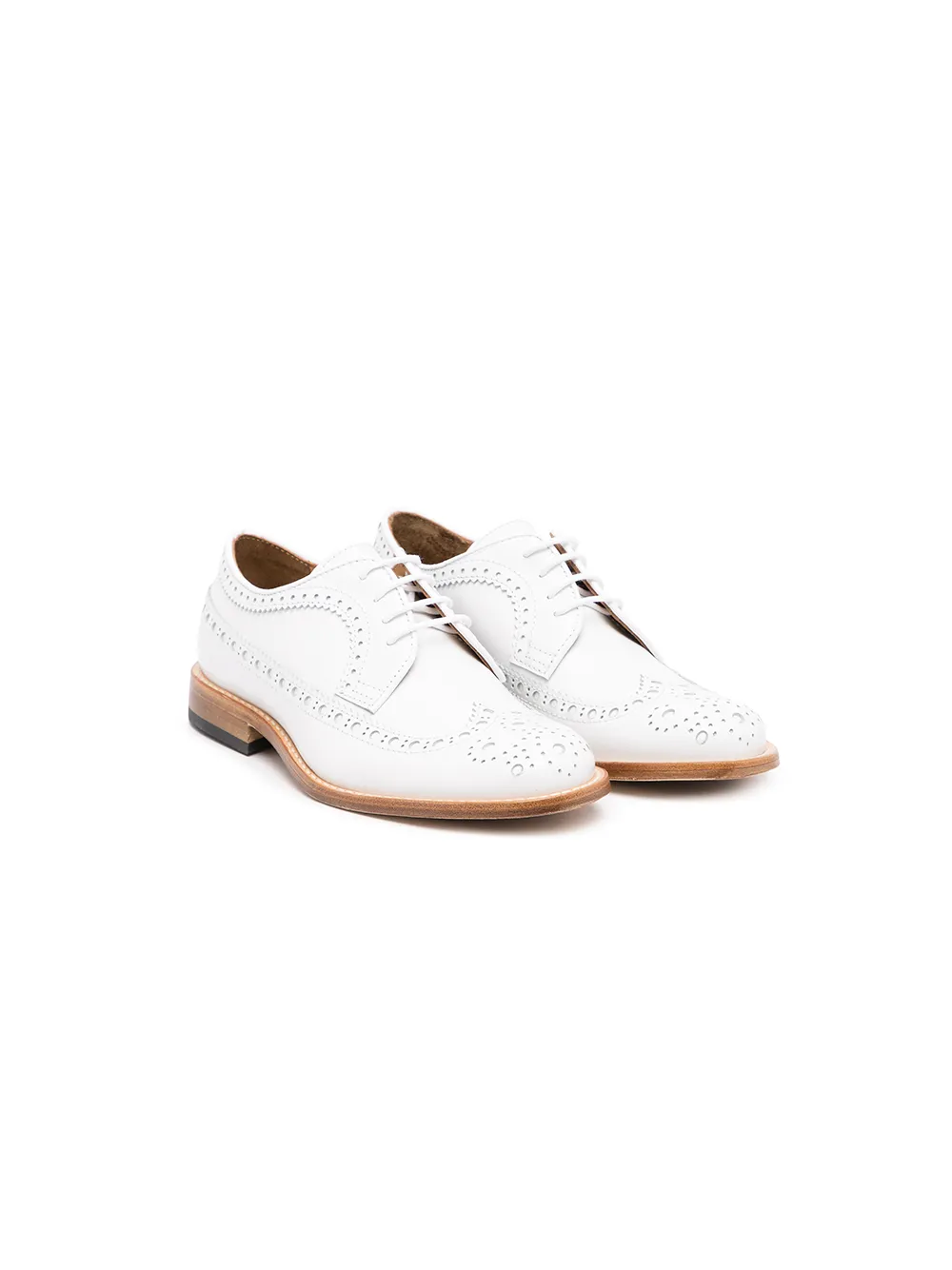 

Gallucci Kids zapatos casuales con agujetas - Blanco